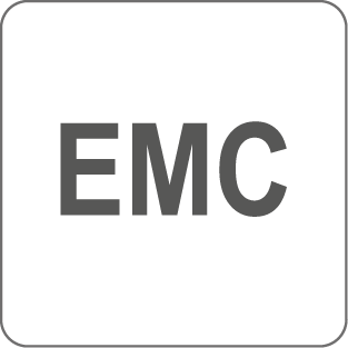 The letters EMC