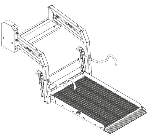 Illustration of a E-1500 solid lift